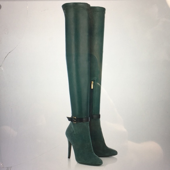 Jimmy Choo Shoes - Jimmy Choo Tamba OTK Boots Size 9.5
